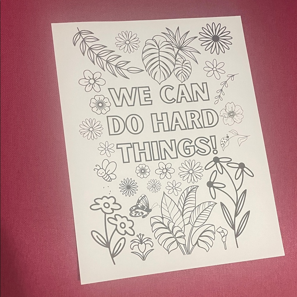 Inspirational Coloring Page - bundle